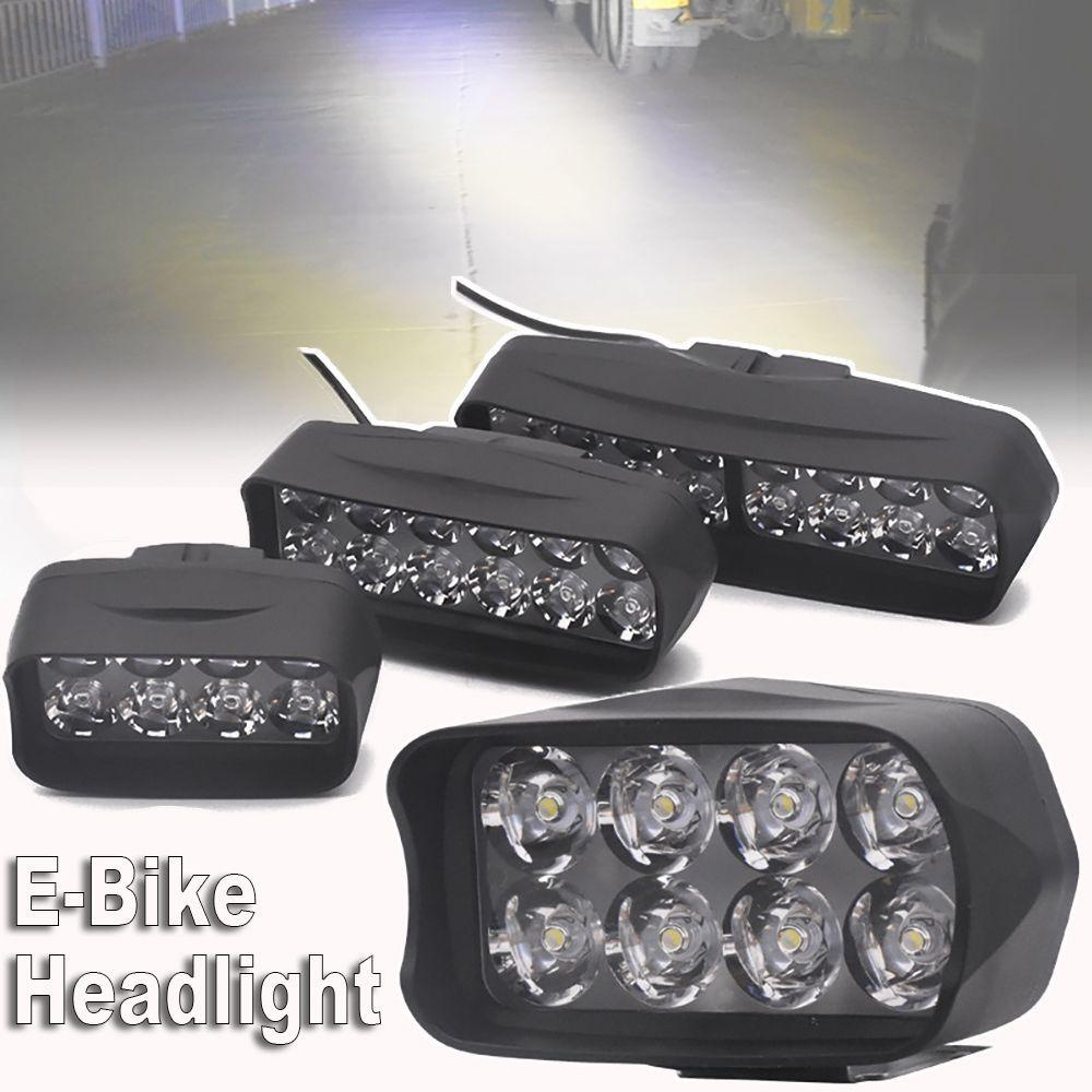 FEDAOG Đèn Pha Xe Đạp Điện 12V-80V Xe Tay Ga Xe Máy Tái Trang Bị Linh Kiện 8 / 12 / 16 Đèn LED
