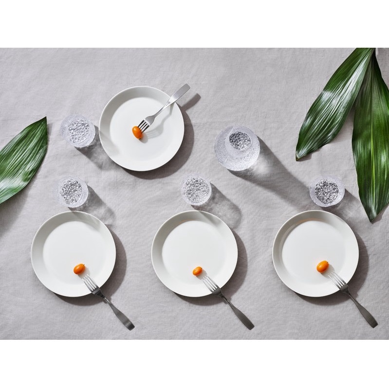 Ảnh Bát đĩa sứ Teema Iittala Phần Lan cao cấp màu trắng 4