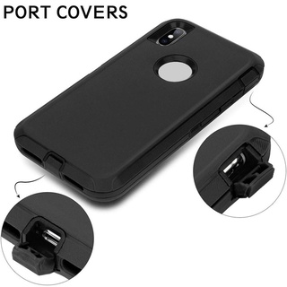 Ốp Điện Thoại PC TPU Chống Sốc Cho iPhone X XS Max XR 7 8 6 6S Plus 11 Pro Max 7 Plus