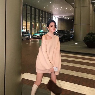 [𝐎𝐫𝐝𝐞𝐫 𝟏𝟎 𝐝𝐚𝐲𝐬 ]ÁO LEN XẺ VAI FORM RỘNG CHẤT LEN MỊN