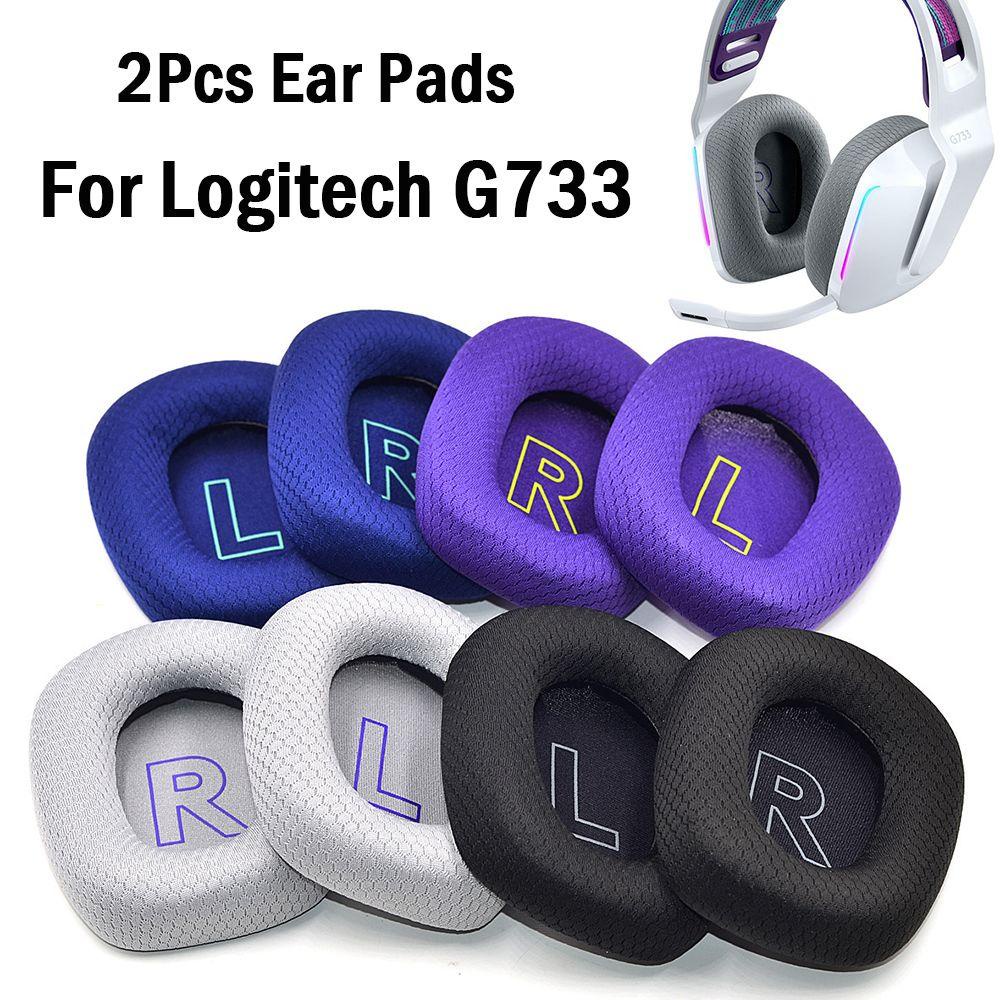 ESSENCEH 2 Chiếc Phụ Kiện Thay Thế Earpads Earmuff Sponge Đệm Cho G733