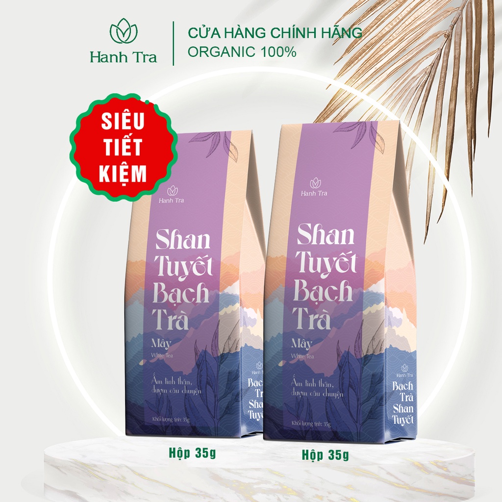 Trà Shan Tuyết Cổ Thụ Hà Giang Bạch Trà Mây Combo 2 hộp 35g Chè San ...