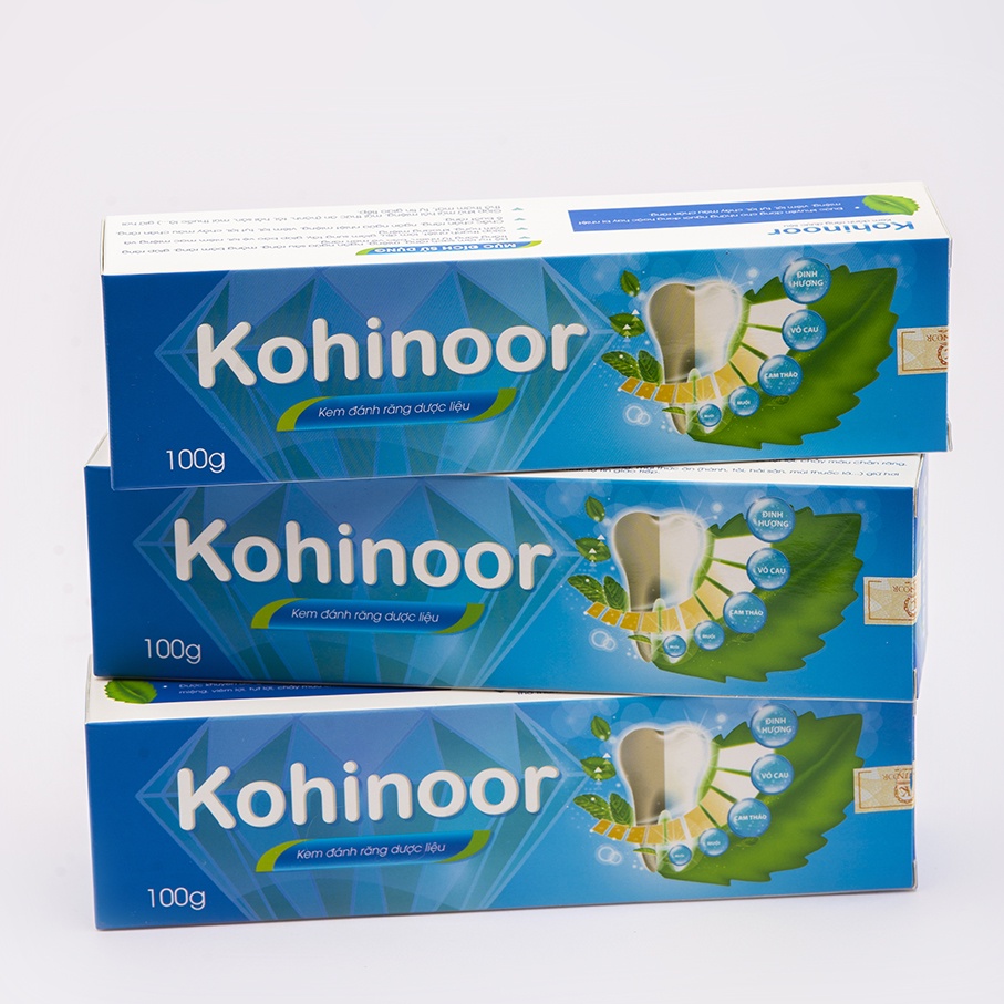Ảnh Kem đánh răng dược liệu Kohinoor 110g 4