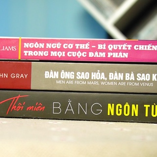 Combo Sách - Giao Tiếp Khéo Léo 3 Cuốn: Đàn Ông Sao Hỏa Đàn Bà Sao Kim, Thôi Miên Bằng Ngôn Từ, Ngôn Ngữ Cơ Thể