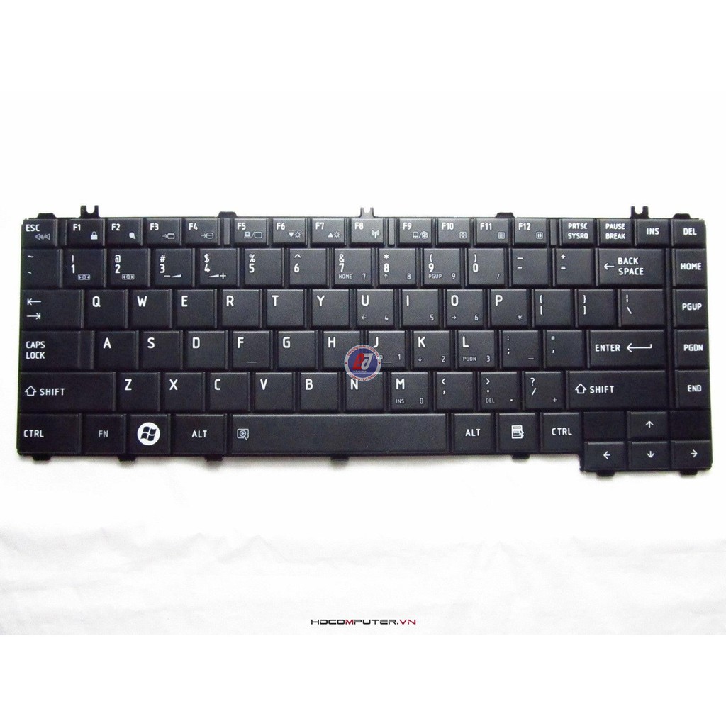 Keyboard Bàn Phím Laptop Toshiba Satellite L600, L630, L640, L640 L645 ...
