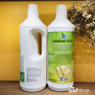 Tẩy rửa đa năng nhiều bề mặt hữu cơ Harmonie Verte và Artisan Savonnier 1L