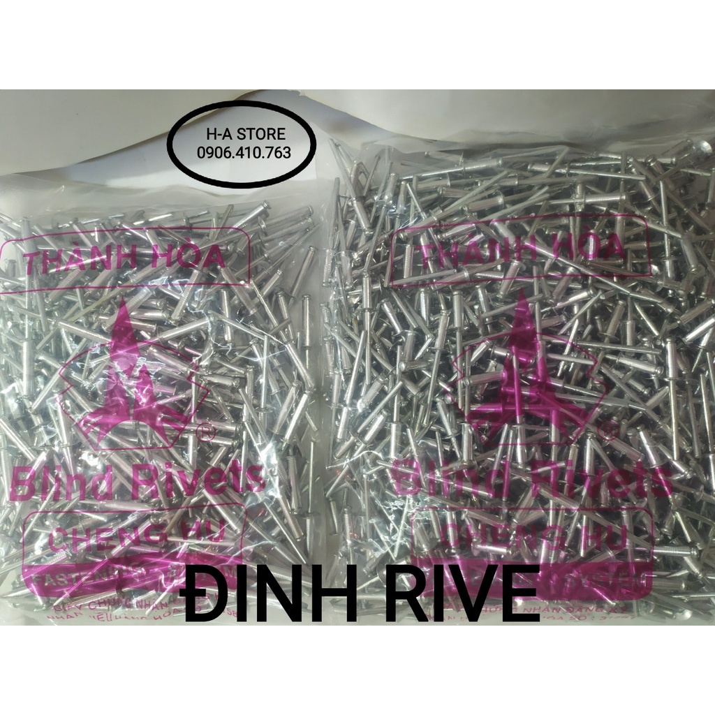 Đinh rút rive Thành Hòa 3x10 / 3x12 / 3x19 / 4x12 / 4x19 / 5x12 / 5x16 ...