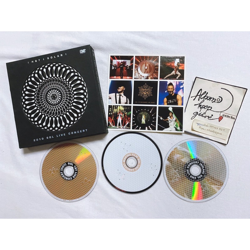 Bigbang Taeyang Japan album 2010 Sol Live Concert đã khui seal