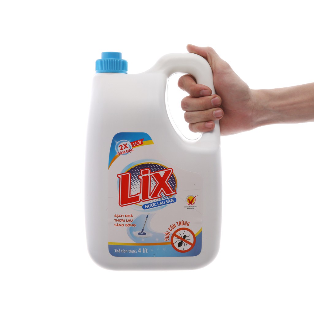 Ảnh Nước lau sàn Lix đuổi côn trùng 3.6 lít LD360 an toàn thơm ngát 2