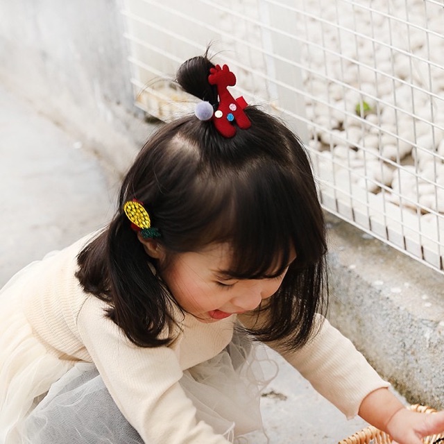 Sét 24 kẹp tóc cho bé có hộp