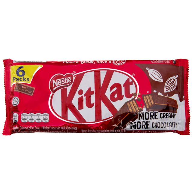 Socola KITKAT Pack 6thanh 2f 102g | Shopee Việt Nam