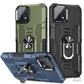 Dành Cho OPPO A16K A16e A16s A95 A74 A54s A15 A5s Ốp Lưng Bảo Vệ Camera [Cấp Quân Sự] Giá Đỡ Nhẫn Chân Đế Chống Sốc Vỏ Bảo Vệ