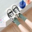 Tất cổ cao nam nữ vớ thời trang Unisex phong cách Hàn Nhật màu trơn cá tính chất cotton dày thích hợp mùa hè ABICA TD030
