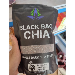 Hạt chia đen nhập khẩu từ Úc- Black bag CHIA- Gói 500gr