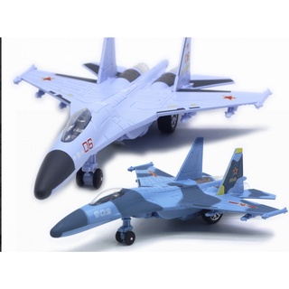 Mô hình máy bay chiến đấu bằng hợp kim F-16 Su-35-18 F35-20 22cm