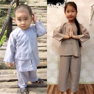 Vạt Hò # Đồ Bộ Bé Trai Gái Đi Chùa