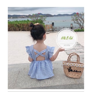 Bộ cánh tiên bé gái đan dây lưng chất mát