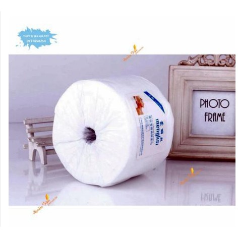 Giấy Cuộn Rửa Mặt, Giấy Dùng Thay Thế Bông Mút, Giấy Cuộn Chuyên Dùng Cho Spa Thẩm Mỹ Viện