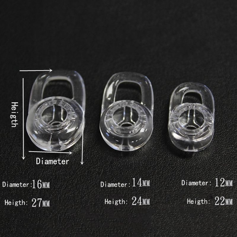 Set núm đệm tai nghe và móc tai cho Plantronics Marque M155/ 2M165