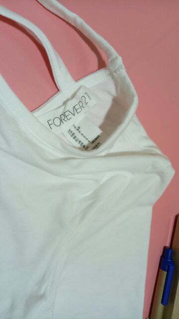 Áo croptop đan dây lưng F21 vnxk