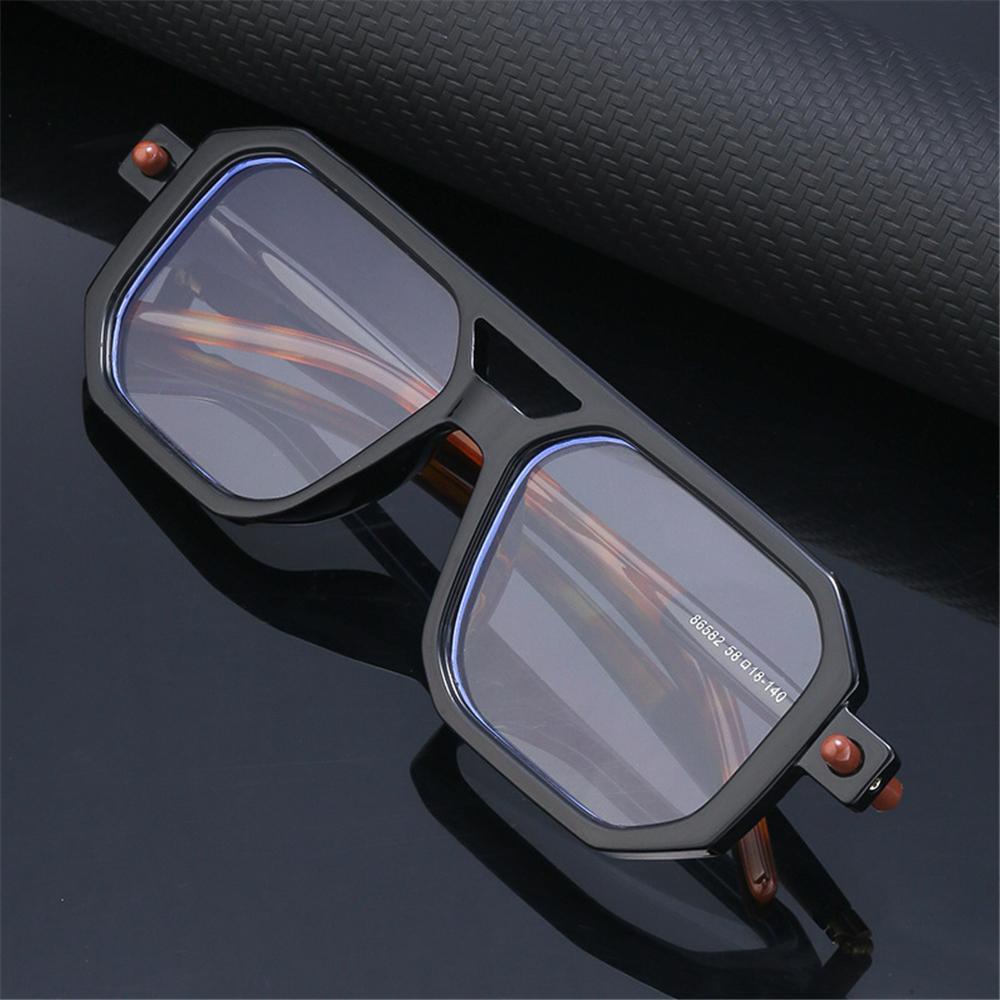 Kính mắt thời trang cầu đôi SUNKISSD UV 400 Da báo Nam