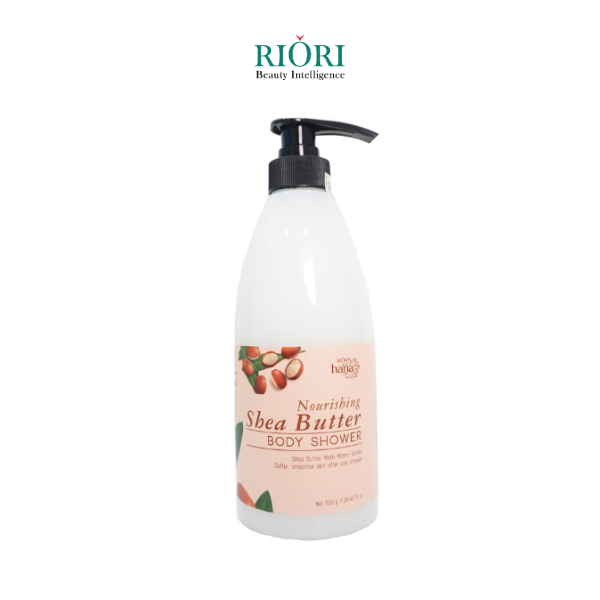 Ảnh Sữa Tắm Bơ Hạt Mỡ Dưỡng Ẩm Mịn Da RIORI HANA Nourishing Shea Butter Body Shower 750g 2