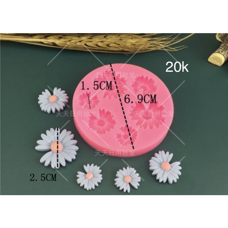 Cúc gãy mini( vỉ 6 hoa)