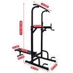 [ALL XÀ] Xà đơn-xà kép đa năng thiết bị tập tổng hợp tay vai bụng cao cấp 🔰Đặc Biệt có ghế tập bụng — ảnh 3