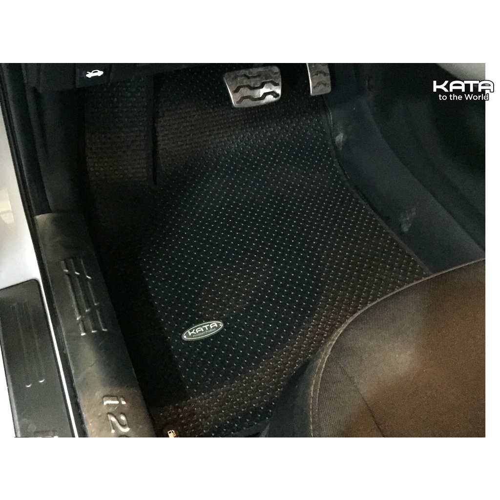 Thảm lót ô tô KATA cho xe Hyundai i20 (2014 - 2019) - Khít với sàn, Chống trơn, Không mùi, Không ẩm mốc