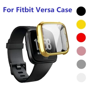 Ốp Mềm Silicon Cho Fitbit Versa Lite Full Bảo Vệ Cho Fitbit Rather Lite Phụ Kiện Cho Versa 3 2 Sense Vỏ Bảo Vệ
