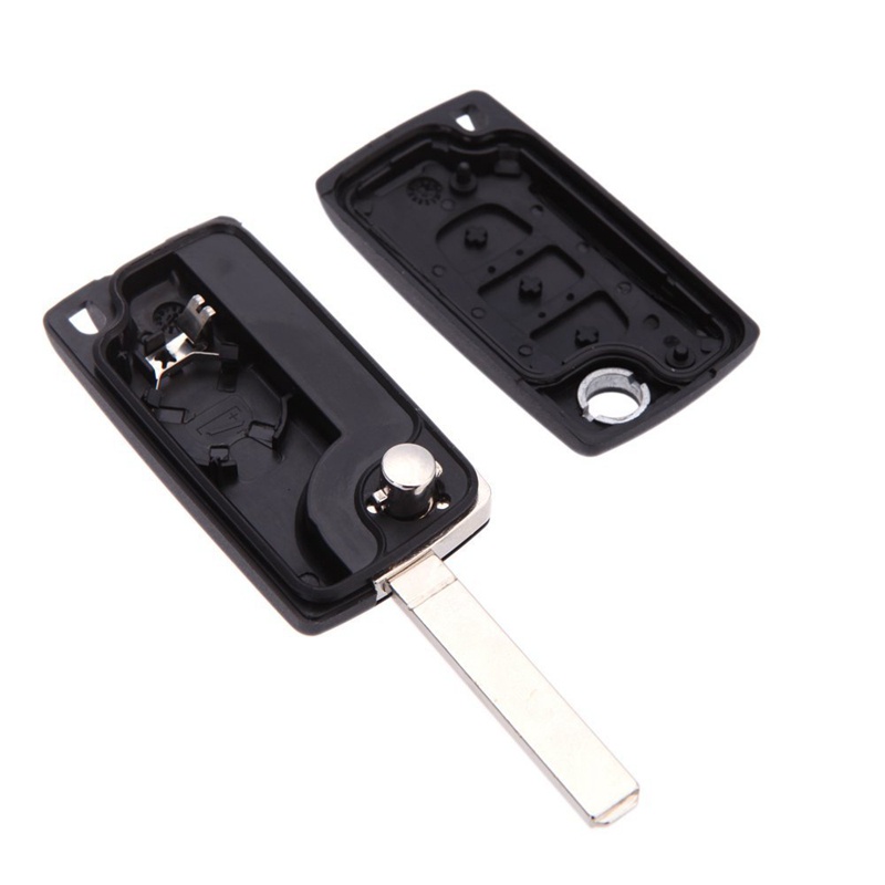 Vỏ chìa khóa điều khiển từ xa 3 nút cho xe PEUGEOT 407 307 308 607