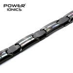 [Đăng ký thiết bị y tế của FDA] Vòng đeo tay từ tính Power Ionics Vỏ tự nhiên sang trọng Vòng tay gốm màu đen Vòng đeo tay Trang sức sang trọng Bạn bè Người yêu Quà tặng sức khỏe gia đình — ảnh 6