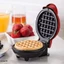 Máy làm bánh waffle 350W làm nóng đều 2 mặt khuôn, bánh thơm ngon
