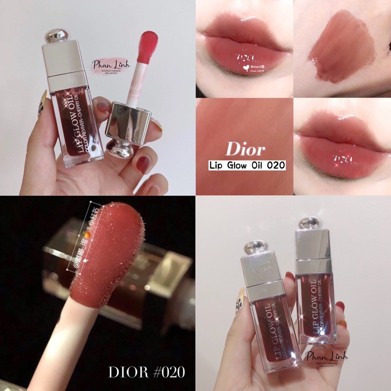 dior mahogany lip glow oil