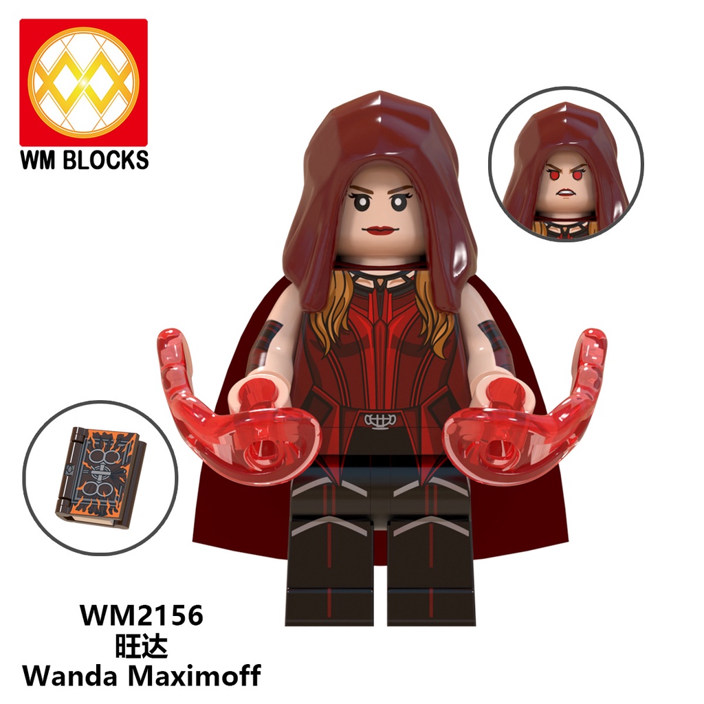Minifigures DC Super Heroes Mẫu Nhân Vật Siêu Anh Hùng Wanda Vision ...