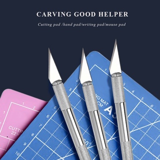 Jianwu 4 Bldes Sharp Blade Khắc Dao Kết Hợp Đơn Giản Tiện Ích Dao Khắc Tiện Ích DIY Nghệ Thuật Sáng Tạo Đồ Dùng Văn Phòng