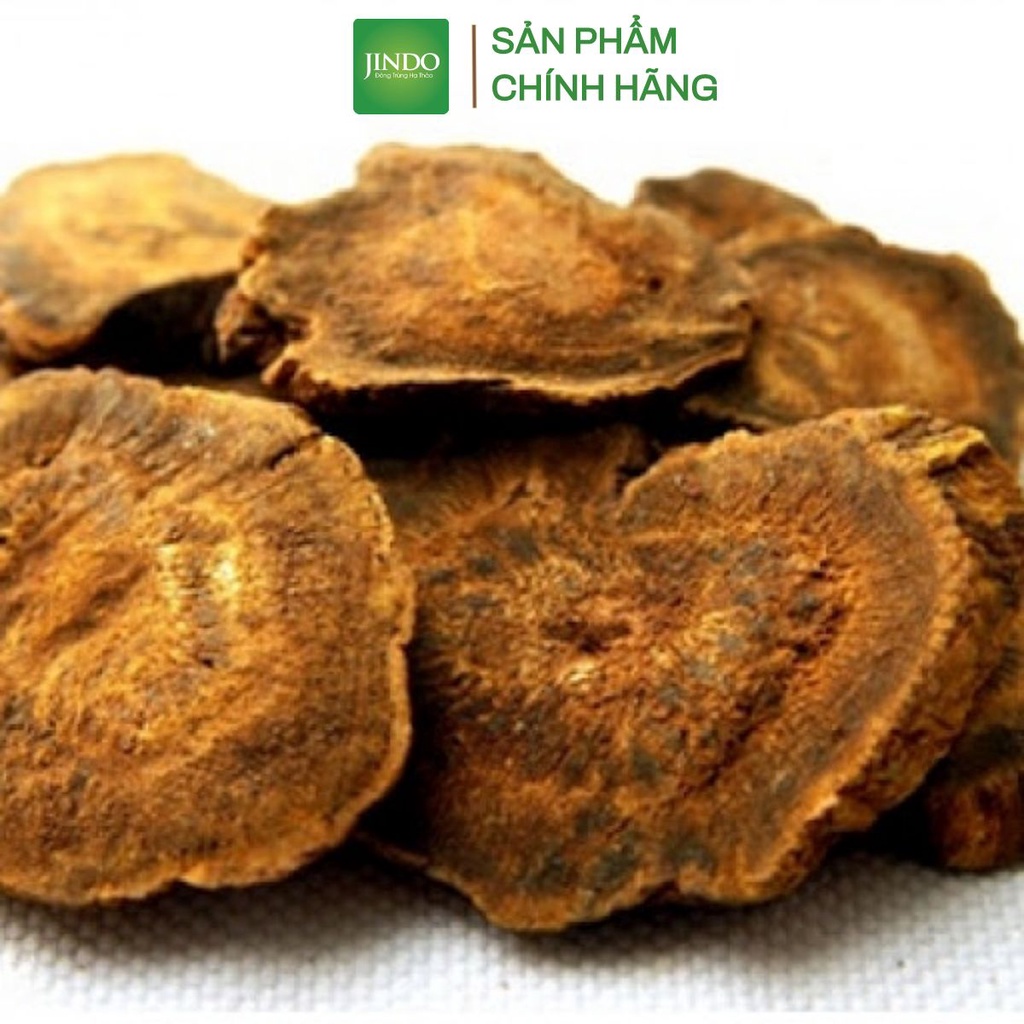 Đại hoàng khô thượng hạng JINDO 1kg tác dụng hỗ trợ thanh tràng, thông tiện, trục ứ thông kinh