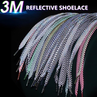 Mới Dây Giày Phản Quang Nhiều Màu Sắc 100 / 120 / 140 / 160cm