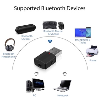 USB Thiết bị thu / phát kết nối tín hiệu Bluetooth 5.0 AUX 3.5mm