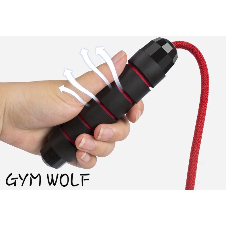 Dây Nhảy Thể Dục Bằng Sợi Cotton Chịu Lực, Dây Nhảy Tập Luyện Cardio Giảm Mỡ siêu hiệu quả.