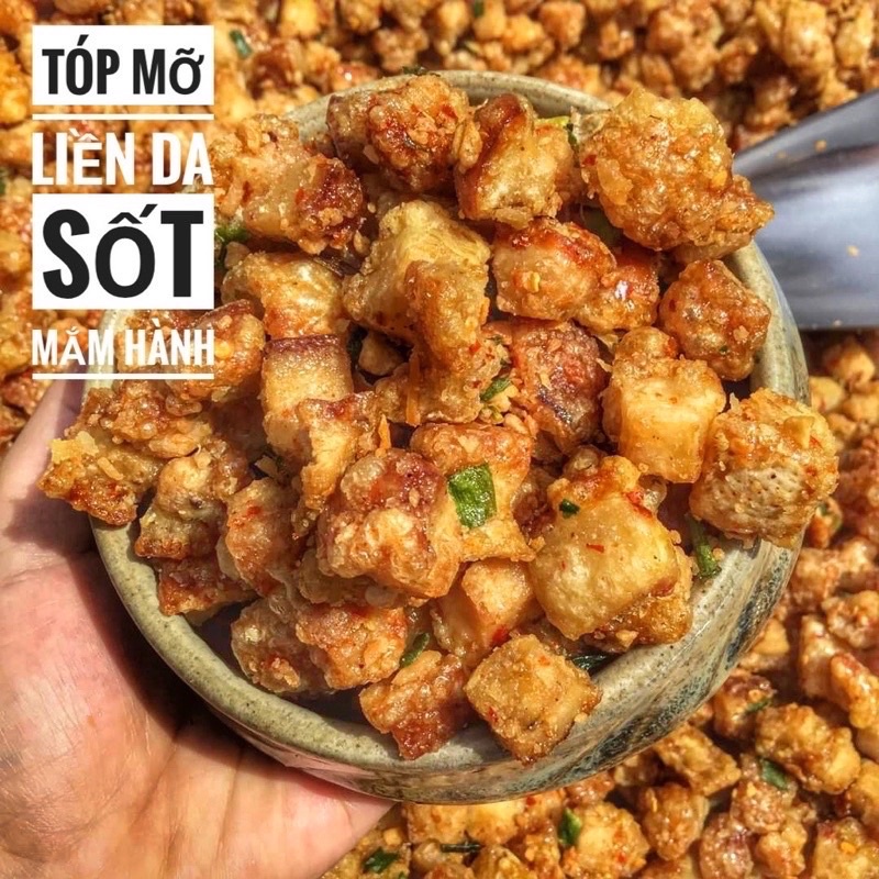 Tóp Mỡ Mắm Tỏi Hành loại 1 ít mỡ siêu ngon hủ 230gr