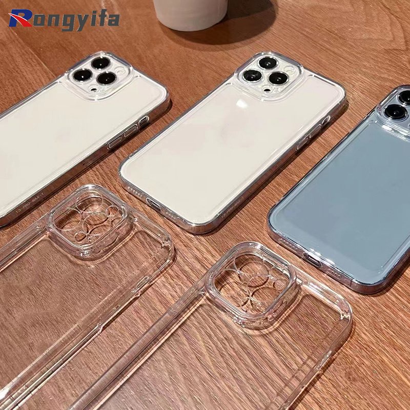Ốp Điện Thoại Mềm Trong Suốt Chống Sốc Cho iPhone 14 Plus 14 13 12 11 Pro Max 13 12 Mini XS Max XR X 7 8 6 6S Plus SE 2020