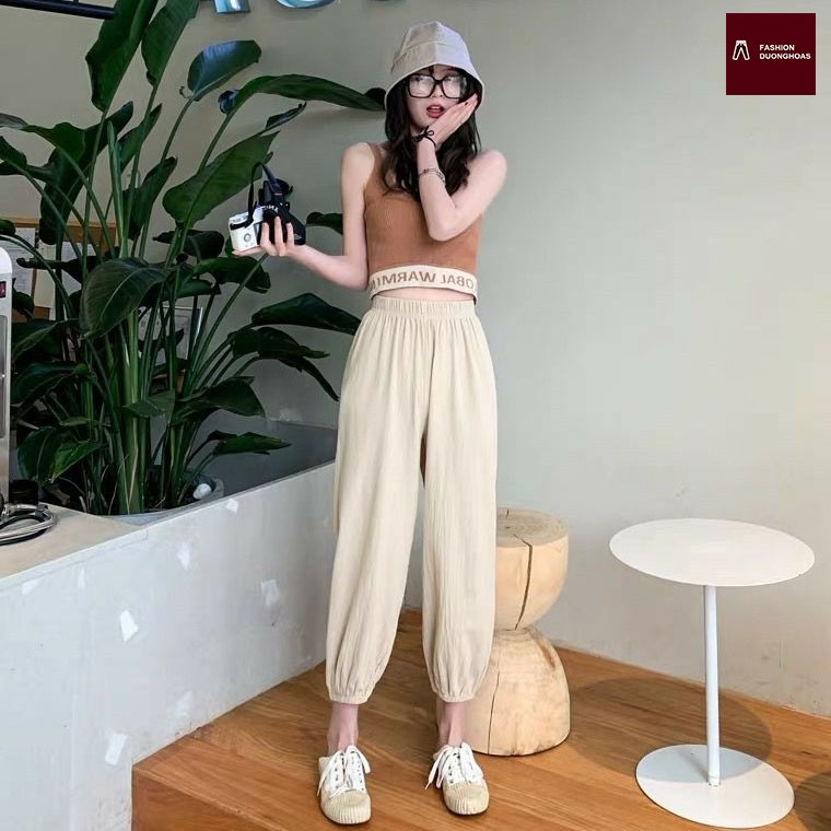 Quần Đũi Bom Gu Cạp Chun Ống Bó Bigsize Đến 60kg
