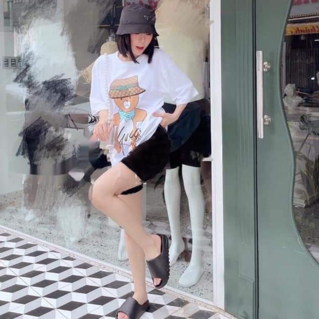 Đồ Bộ Nữ Đồ Mặc Nhà Bigsize Dễ Thương Đồ Bộ Ngủ Nữ Thể Thao Đẹp Set Đồ Ngố Nữ Quần Lửng Thun Cotton Co Giãn Db09 Eshop