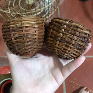 Combo 2 Giỏ Thóc Cho Cu Gáy – Đựng Lúa Sạch Sẽ – Phụ Kiện Lồng Cu Gáy