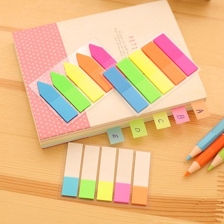 3 Note Ghi Chú Huỳnh Quang Nhiều Màu - Thỏ Hồng VPP