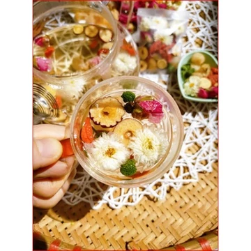 [freeship+xả kho 3 ngày]COMBO 15 GÓI Trà Hoa Trà Quả Mix,trà thảo mộc detox đẹp da