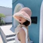 Nón cói mềm kiểu dáng vintage dễ thương rất tiểu thơ vành viền ren phối quai ren 3 màu