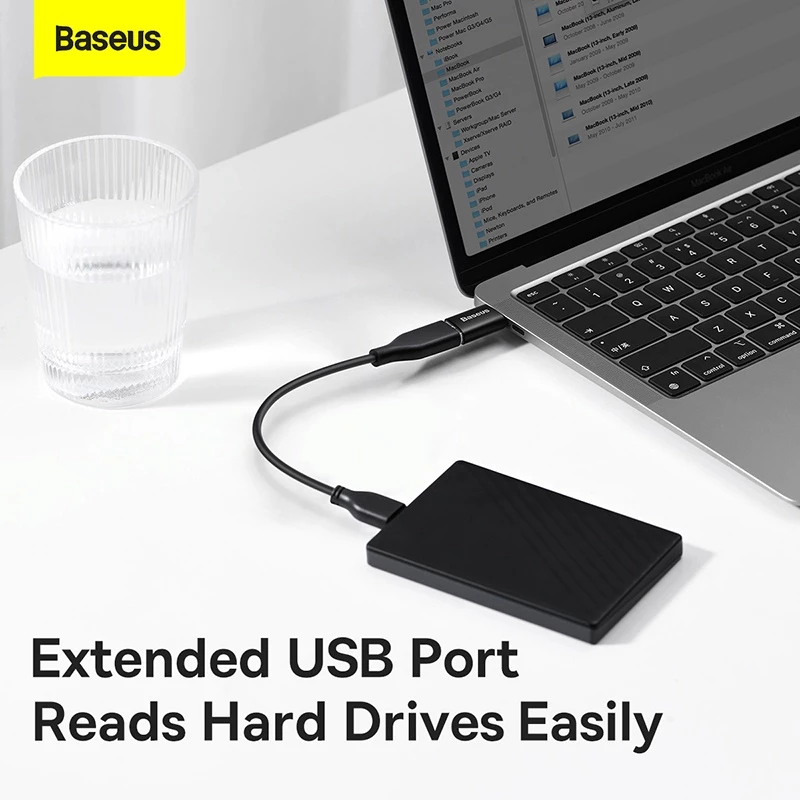 Đầu chuyển đổi BASEUS USB 3.1 Type C sang USB cao cấp thích hợp cho Macbook pro Air Samsung S10
