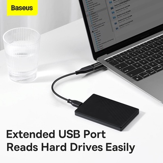 Đầu chuyển đổi BASEUS USB 3.1 Type C sang USB cao cấp thích hợp cho Macbook pro Air Samsung S10